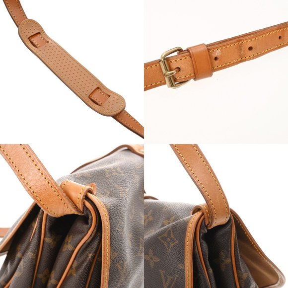 LOUIS VUITTON Brown Monogram Shoulder Bag - Picture 9 of 11